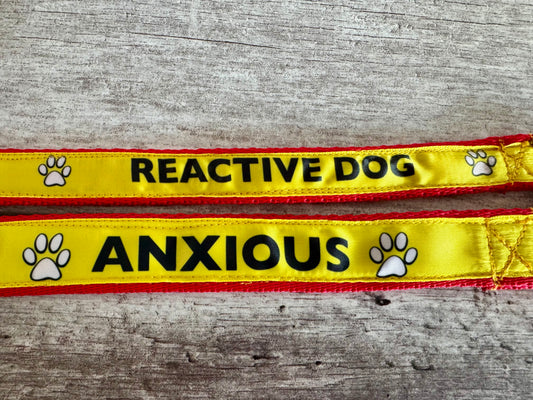 Reactive Dog Alert Short Extension Dog Lead | UK