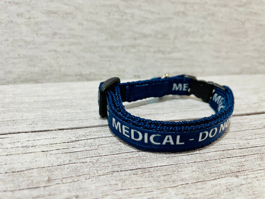 Special Diet - Do Not Feed Ribbon Kitten/Cat Collar - ANY COLOUR