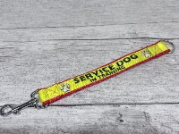 Service Dog In Training Alert Short Extension Dog Lead | UK 2
