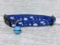 Spots & Dots Cat Collar - Handmade in the UK 2