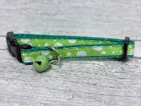 Spots & Dots Cat Collar - Handmade in the UK 6