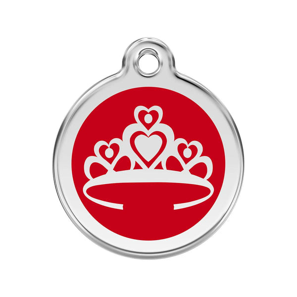 Red Dingo Enamel Tag Crown (1CR)