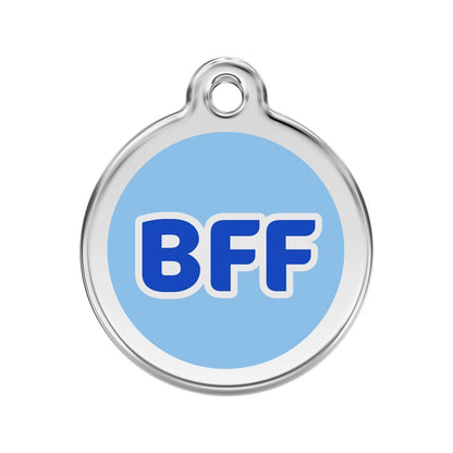 Red Dingo Enamel BFF Tag