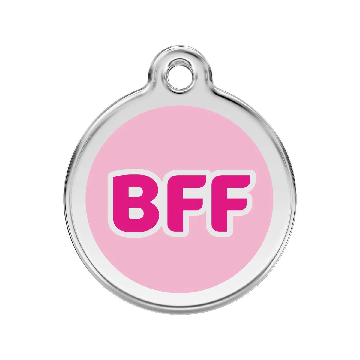 Red Dingo Enamel BFF Tag