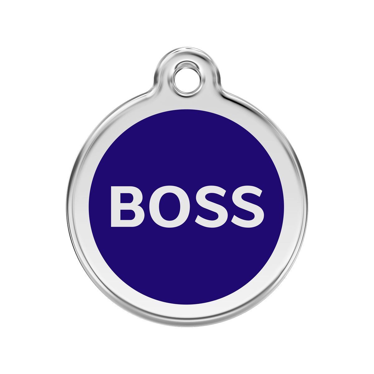 Red Dingo Enamel Boss Tag
