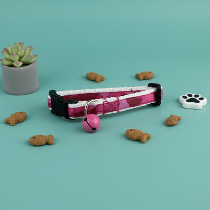 Camo Cat Collar with Bell