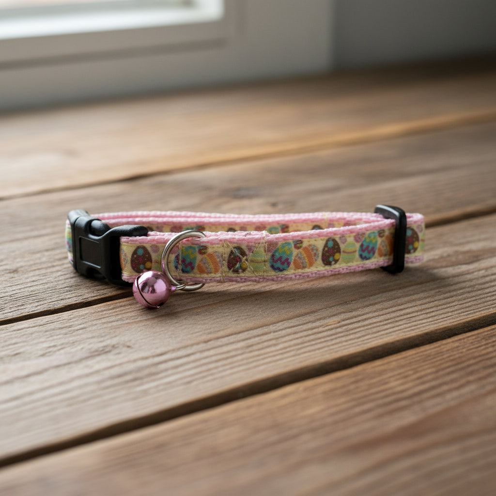 Easter Egg Cat Collar with Bell