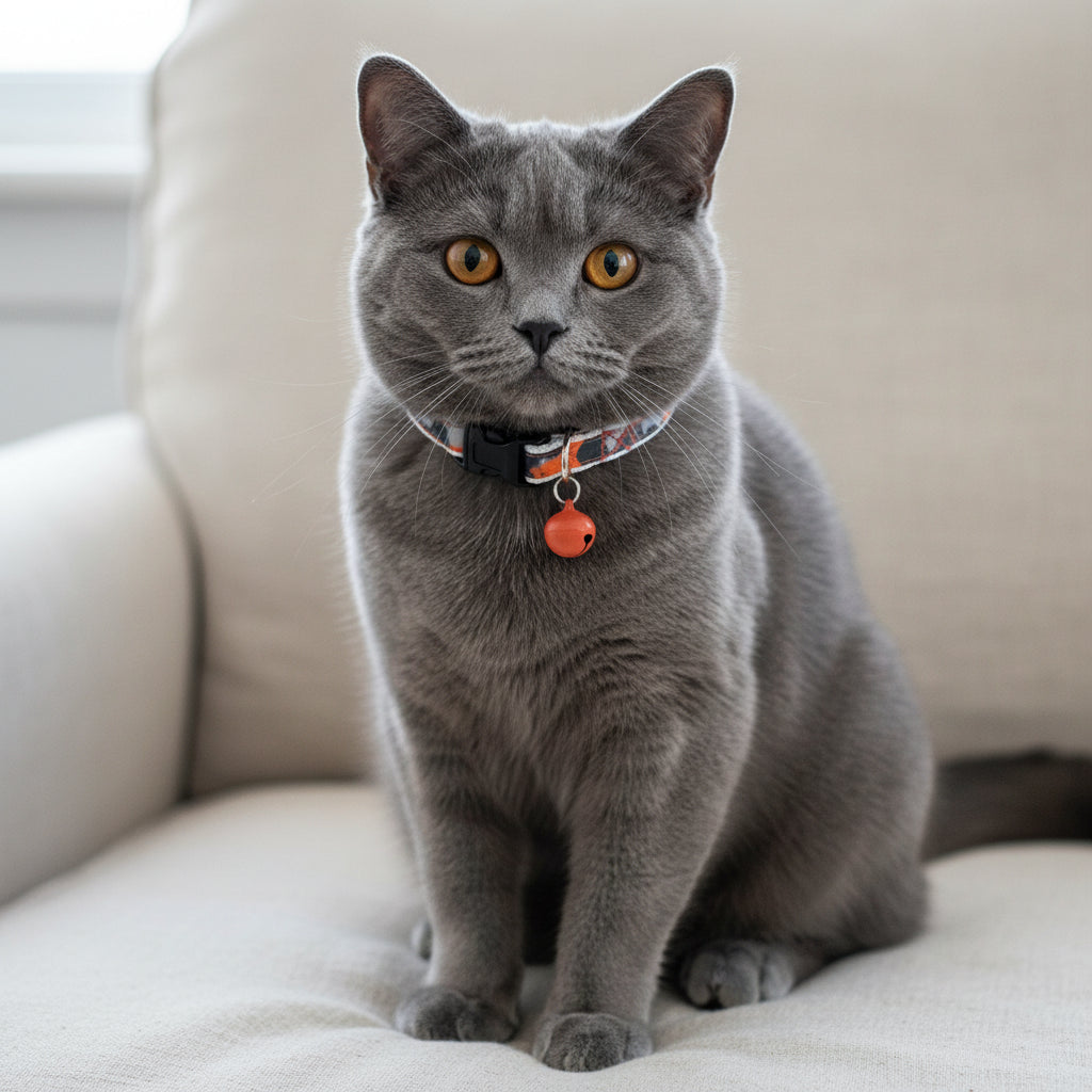 Camo Cat Collar with Bell