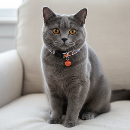 Camo Cat Collar with Bell