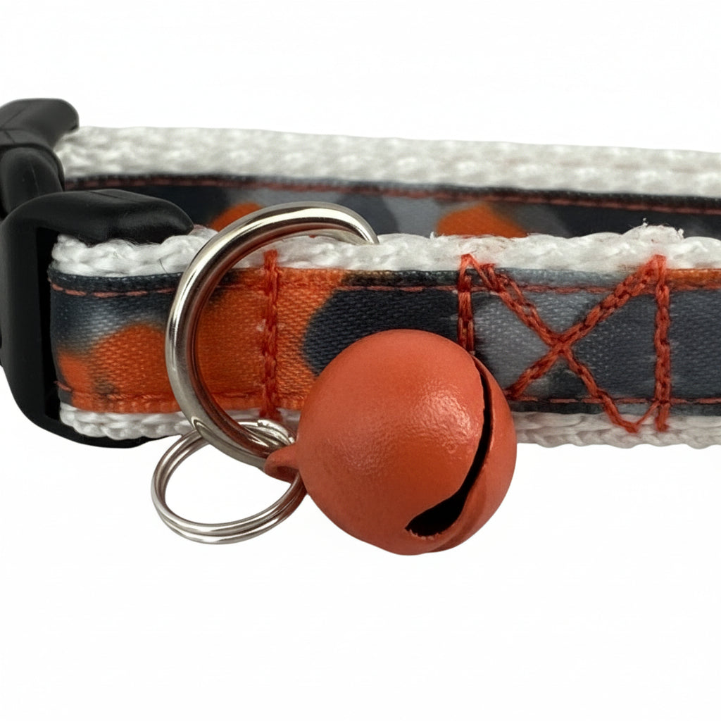 Camo Cat Collar with Bell