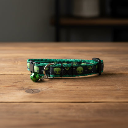 Alien Cat Collar with Bell
