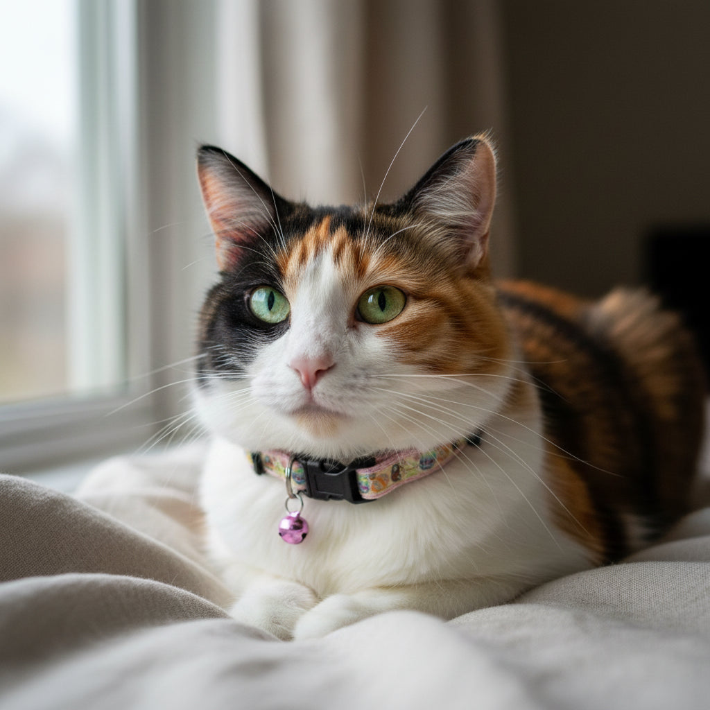 Easter Egg Cat Collar with Bell