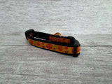 Autumn Pumpkin Acorn Leaf Kitten/Cat Collar
