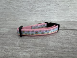 Pastel Checker Daisy Kitten/Cat Collar
