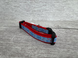 Candy Cane & Snowflakes Christmas Kitten/Cat Collar