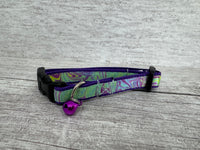 Iridescent Swirls Kitten/Cat Collar