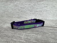 Iridescent Swirls Kitten/Cat Collar