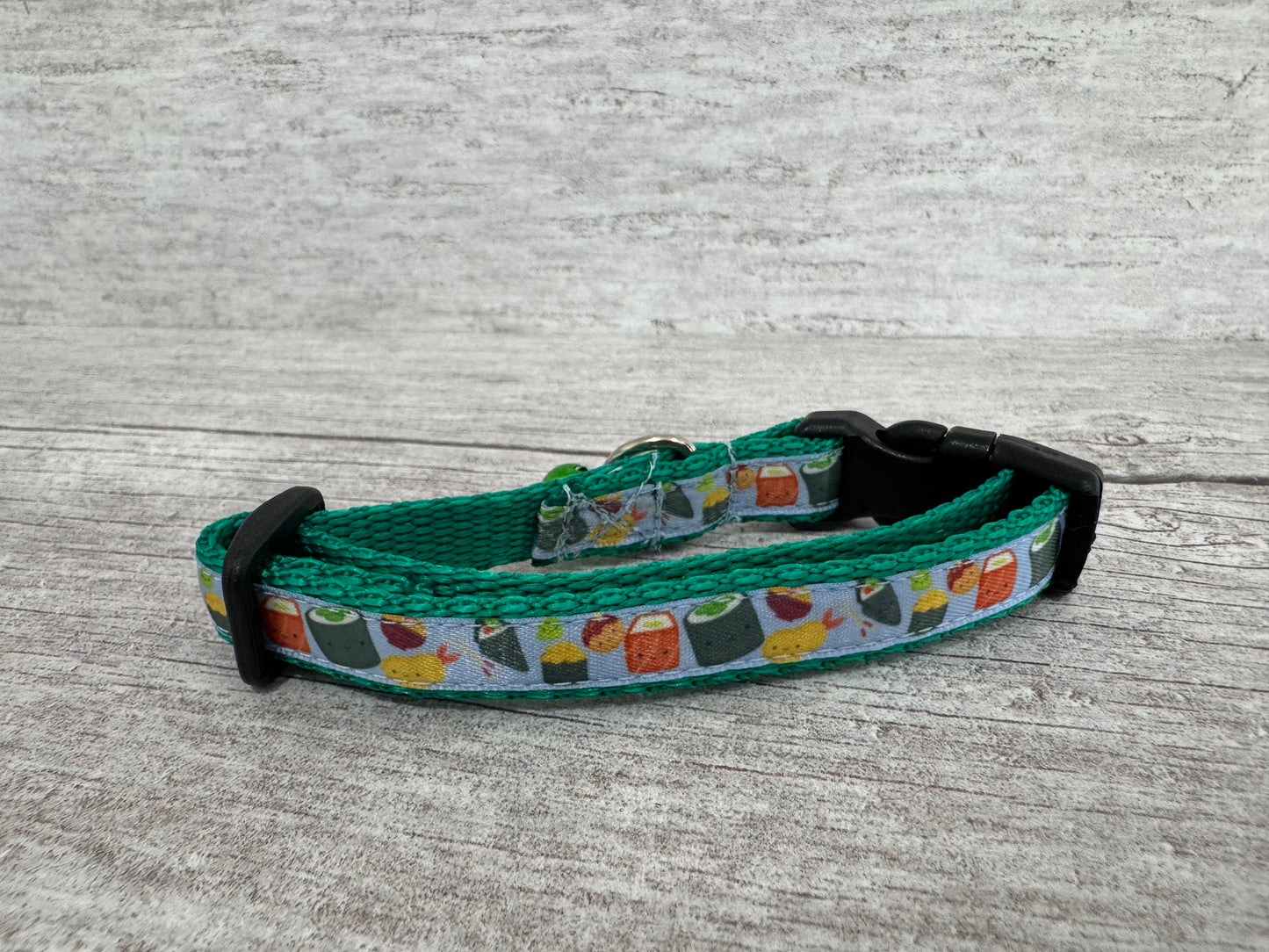 Sushi Cat Collar - View 3 | Dottie's Pet Boutique