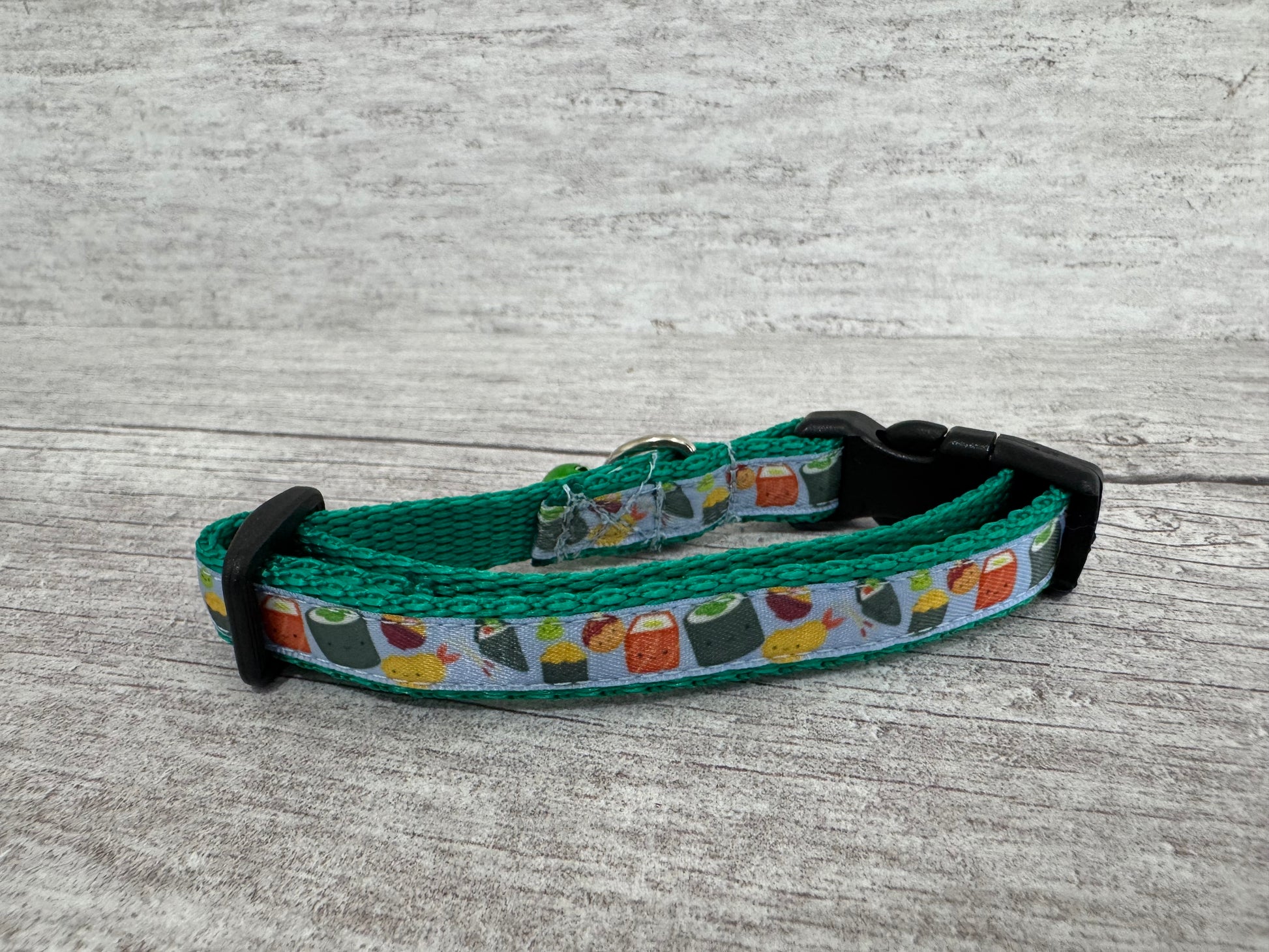 Sushi Cat Collar - View 3 | Dottie's Pet Boutique