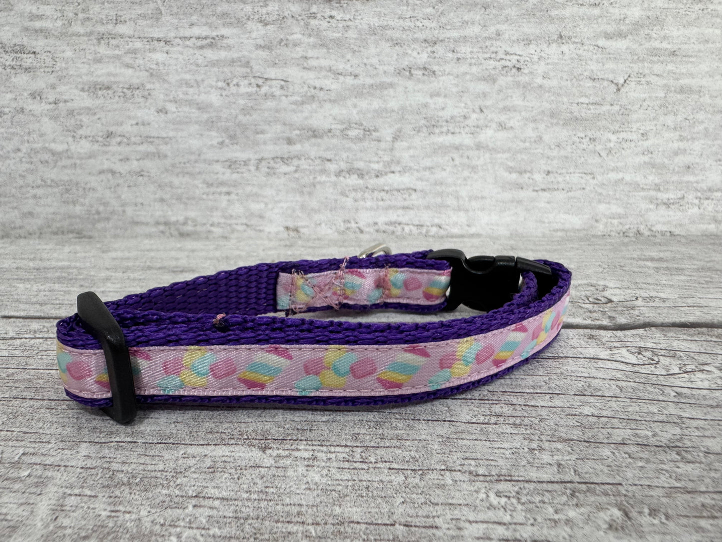 Marshmallow Cat Collar - View 2 | Dottie's Pet Boutique