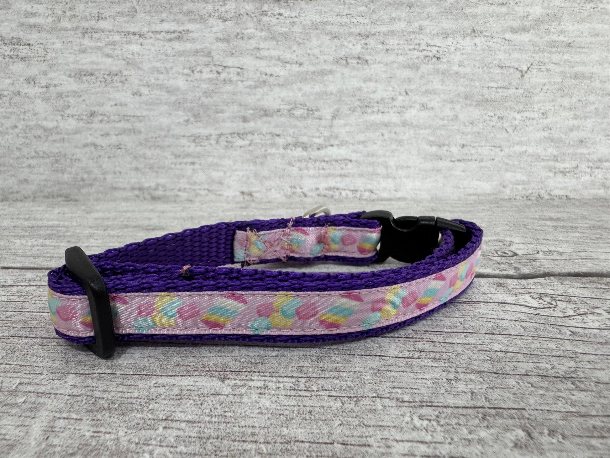 Marshmallow Cat Collar - View 2 | Dottie's Pet Boutique
