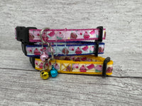 Multi Cupcake Ribbon Kitten/Cat Collar