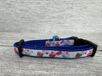 Multi Cupcake Ribbon Kitten/Cat Collar