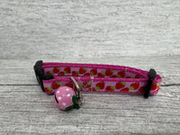 Multi Strawberry Strawberries Puppy/Small Dog Collar