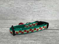 Multi Strawberry Strawberries Puppy/Small Dog Collar