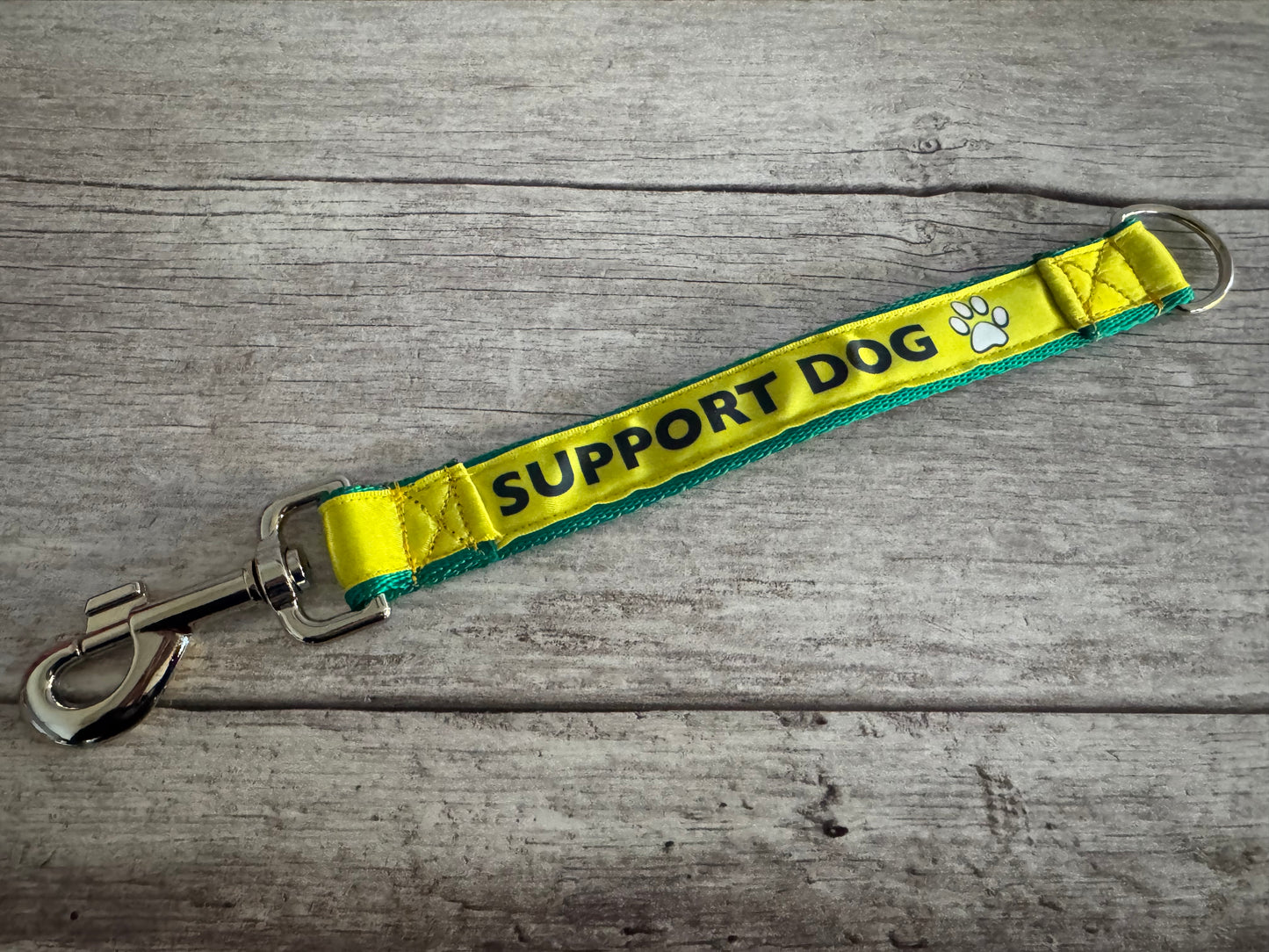 Support Dog Alert Short Extension Dog Lead | UK
