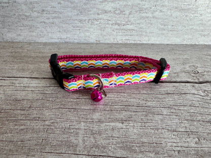 Retro Pattern Cat Collar