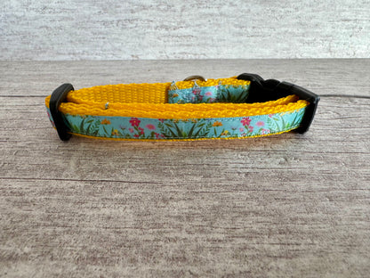 Spring Flowers Cat Collar