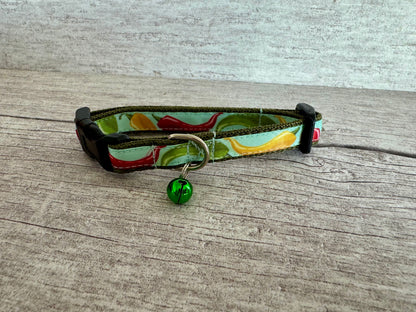 Chilli Peppers Cat Collar