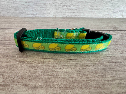 Lemons Inspired Cat Collar