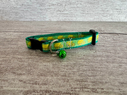 Lemons Inspired Cat Collar