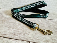 Custom Print Personalised Dog Lead