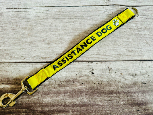 Assistance Dog Alert Short Extension Dog Lead / Leash - View 2