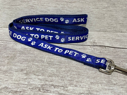 Custom Print Personalised Dog Lead - View 20 | Dottie's Pet Boutique