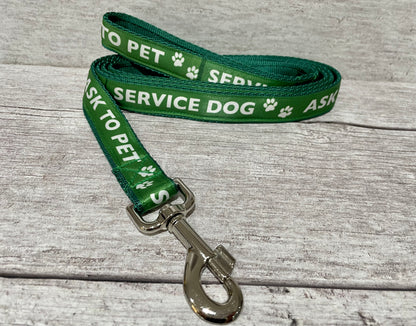 Custom Print Personalised Dog Lead - View 22 | Dottie's Pet Boutique
