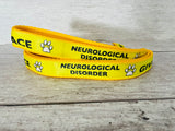 Neurological Disorder - Please Give Us Space Dog Ribbon Dog Lead/Leash