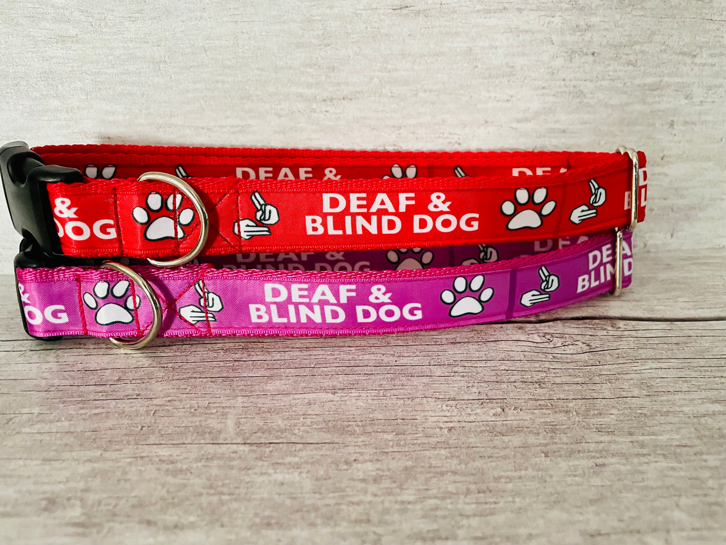 Deaf and Blind Alert Dog Collar - View 3 | Dottie's Pet Boutique