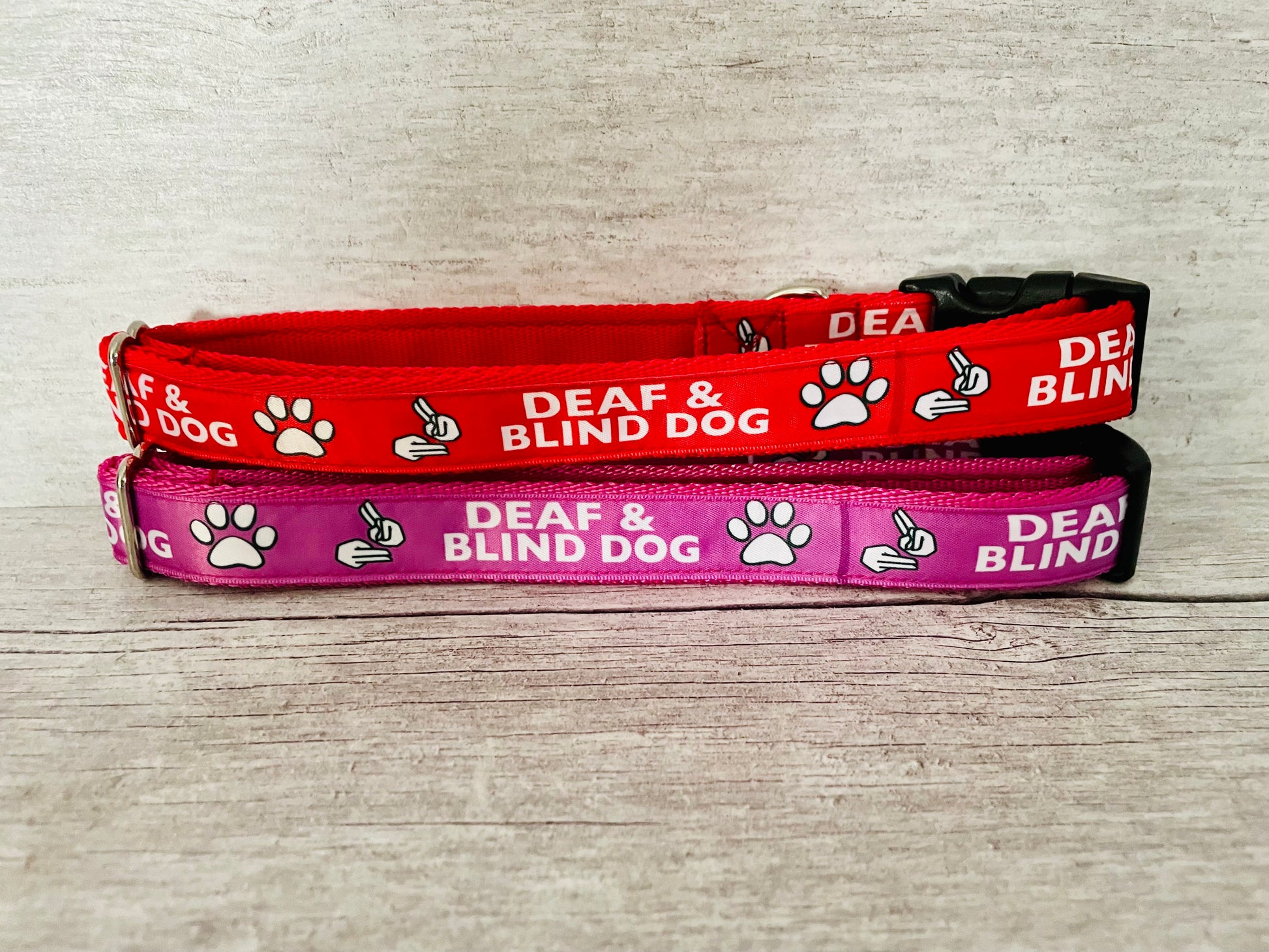 Deaf and Blind Alert Dog Collar - View 4 | Dottie's Pet Boutique