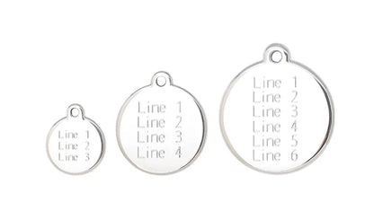 Red Dingo Enamel I Love Mom Tag