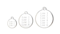 Red Dingo Enamel Tag Music **Choice of Colours**