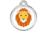 Red Dingo Lion Enamel Tag (1LIW)