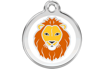 Red Dingo Lion Enamel Tag (1LIW)