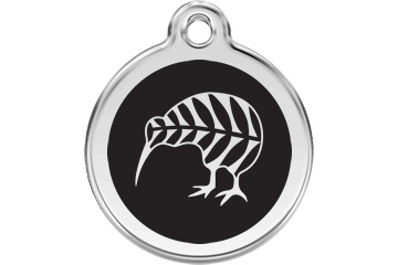 Red Dingo Enamel Tag Kiwi