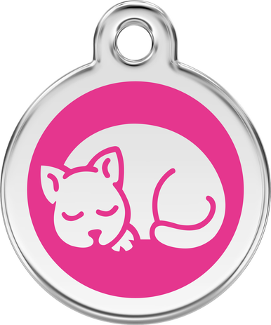 Red Dingo Enamel Tag Kitten Choice of Colours