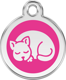 Red Dingo Enamel Tag Kitten **Choice of Colours**