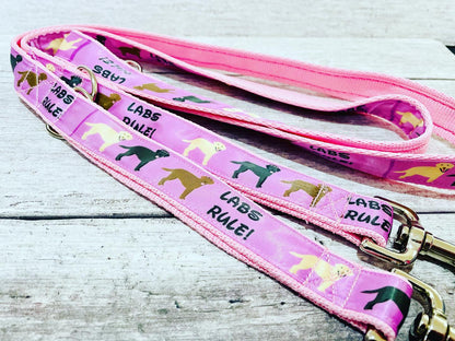 Ribbon Police Training Lead Alert - Handmade in the UK | Dottie's Pet Boutique